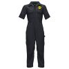 Unlined Poplin Short Sleeve Coverall Thumbnail